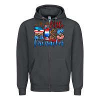 Smoke little miss firecracker Zipper Hoodie - AdoDesignShop