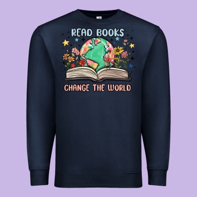 Book Lover Premium Sweatshirt Designed By Maliassmallbusiness