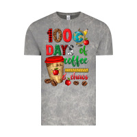 Cloud Rock 100 days of coffee and chaos Vintage Tee - texasbilliewilder