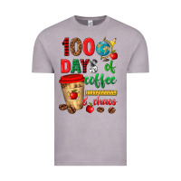 Vintage Zinc 100 days of coffee and chaos Vintage Tee - texasbilliewilder