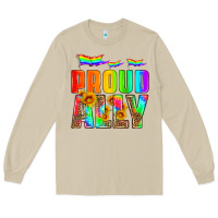 Mushroom proud ally Long Sleeve Tee - HRA Design Shop