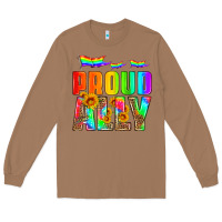 Toasted Coconut proud ally Long Sleeve Tee - HRA Design Shop