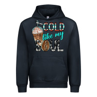 Navy cold like my soul with coffee Urban Hoodie - BarkalooDesign