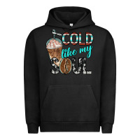 Pigment Black cold like my soul with coffee Urban Hoodie - BarkalooDesign