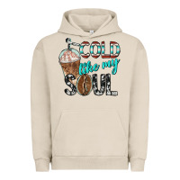 Pigment French Oak cold like my soul with coffee Urban Hoodie - BarkalooDesign