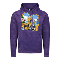 Cloud Purple argentina  hearts Vintage Hoodie - texasbilliewilder