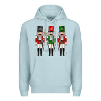 Blue Mist nutcrackers Premium Hoodie - MaliasSmallBusiness
