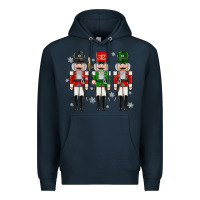 Navy nutcrackers Premium Hoodie - MaliasSmallBusiness