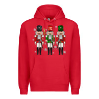 Red nutcrackers Premium Hoodie - MaliasSmallBusiness
