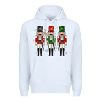 White nutcrackers Premium Hoodie - MaliasSmallBusiness