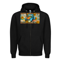 Black Fall truck sunflowers Zipper Hoodie - Artiststas