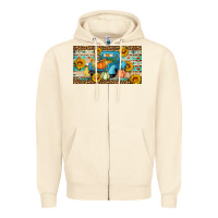 Sandshell Fall truck sunflowers Zipper Hoodie - Artiststas