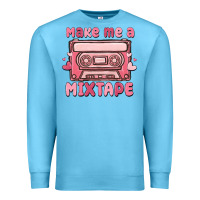 Ocean Blue make me a mixtape Premium Sweatshirt - MaliasSmallBusiness