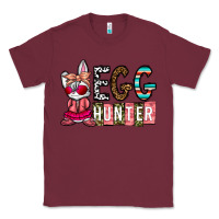 Burgundy Egg Hunter Classic Tee - CowhideDigitalArt