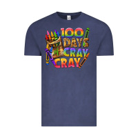 Vintage Denim 100 days of cray cray tbw Vintage Tee - texasbilliewilder