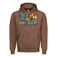 Chestnut Local egg dealer Zipper Hoodie - AdoDesignShop