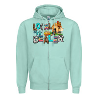 Seafoam Local egg dealer Zipper Hoodie - AdoDesignShop