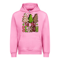 Fuchsia Pink tis the season christmas cakes Urban Hoodie - Jasminsmagicworld