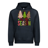 Navy tis the season christmas cakes Urban Hoodie - Jasminsmagicworld