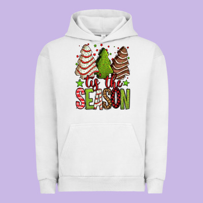 Tis The Season Christmas Cakes Urban Hoodie Designed By Jasminsmagicworld