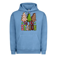 Pigment Pebble Blue tis the season christmas cakes Urban Hoodie - Jasminsmagicworld