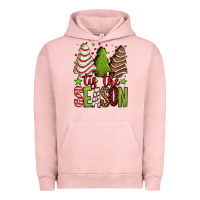 Pigment Salmon tis the season christmas cakes Urban Hoodie - Jasminsmagicworld