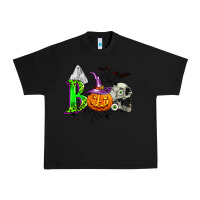 Black boo halloween Urban Heavy Tee - Zillion Design Studio