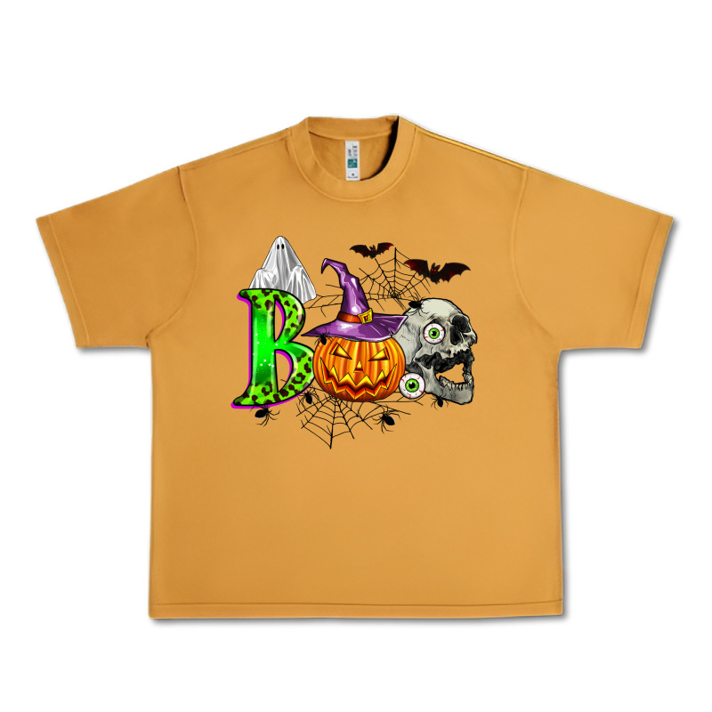 Boo Halloween Urban Heavy Tee by Zillion Design Studio | Teevron