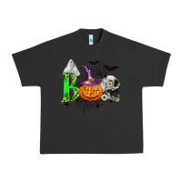 Pigment Black boo halloween Urban Heavy Tee - Zillion Design Studio