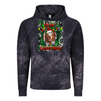 Cloud Black Western Merry Christmas Longhorn Cow Vintage Hoodie - RanaPortraitStore