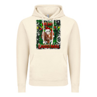 Vintage Artic Western Merry Christmas Longhorn Cow Vintage Hoodie - RanaPortraitStore