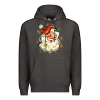 Smoke Christmas Santa Premium Hoodie - MaliasSmallBusiness