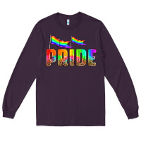 Plum pride Long Sleeve Tee - HRA Design Shop