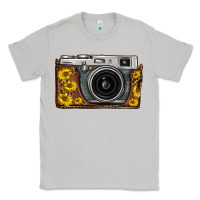 Moon Dust sunflower leopard vintage camera Classic Tee - FaDigitalArtStudio