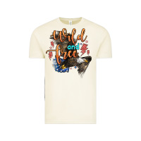 Vintage Arctic wild and free Vintage Tee - Zillion Design Studio