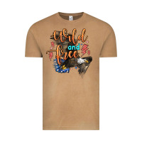 Vintage Camel wild and free Vintage Tee - Zillion Design Studio
