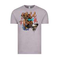 Vintage Zinc wild and free Vintage Tee - Zillion Design Studio