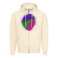 Sandshell halloween leopard patch 1 Zipper Hoodie - BundleAndBundleShop