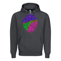 Smoke halloween leopard patch 1 Zipper Hoodie - BundleAndBundleShop