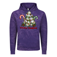 Cloud Purple Merry Christmas Volleyball Vintage Hoodie - RanaPortraitStore