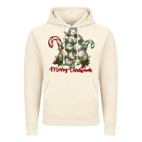 Vintage Artic Merry Christmas Volleyball Vintage Hoodie - RanaPortraitStore
