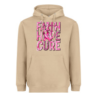 Mushroom faith hope cure cancer Heavyweight Hoodie - NancyCooperArtShop