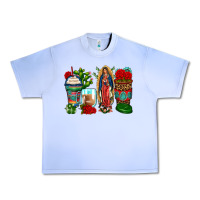 Grape Ice lady of guadalupe coffee cups Urban Heavy Tee - Zillion Design Studio
