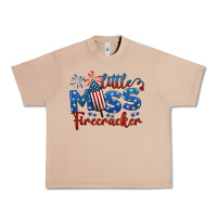 Burro little miss firecracker 4th of july Urban Heavy Tee - BarkalooDesign