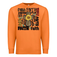 Carrot faith cross Premium Sweatshirt - MaliasSmallBusiness