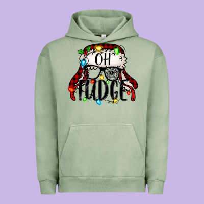 Oh Fudge Christmas Story Urban Hoodie Designed By Jasminsmagicworld