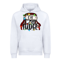 White oh fudge Christmas story Urban Hoodie - Jasminsmagicworld