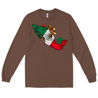Chestnut mexico Long Sleeve Tee - CowhideDigitalArt