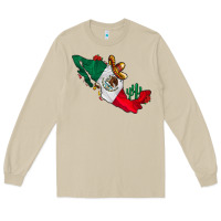 Mushroom mexico Long Sleeve Tee - CowhideDigitalArt