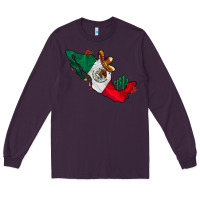 Plum mexico Long Sleeve Tee - CowhideDigitalArt